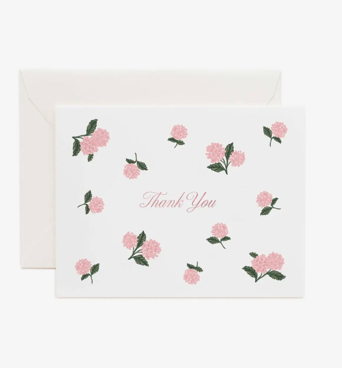 Rifle Paper Co. - Thank You Card - Pink Hydrangea