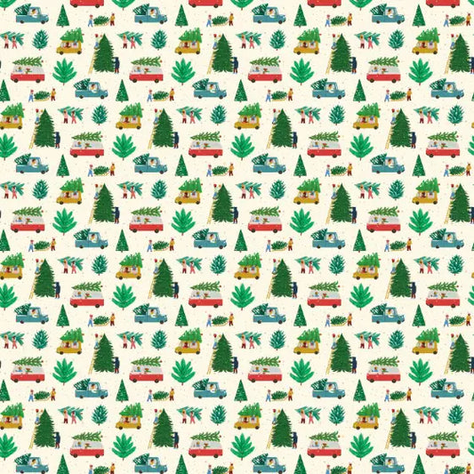 Christmas Wrapping Roll - Tree Lot
