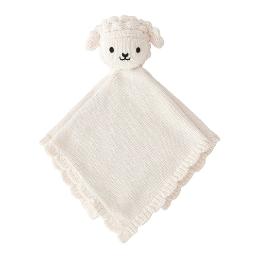 Cuddle + Kind - Baby Lamb Lovey - White