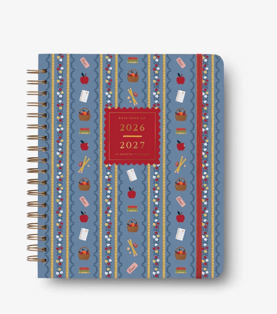 Rifle Paper Co. - 2027 17-Month Academic Hardcover Spiral Planner -  Schoolhouse