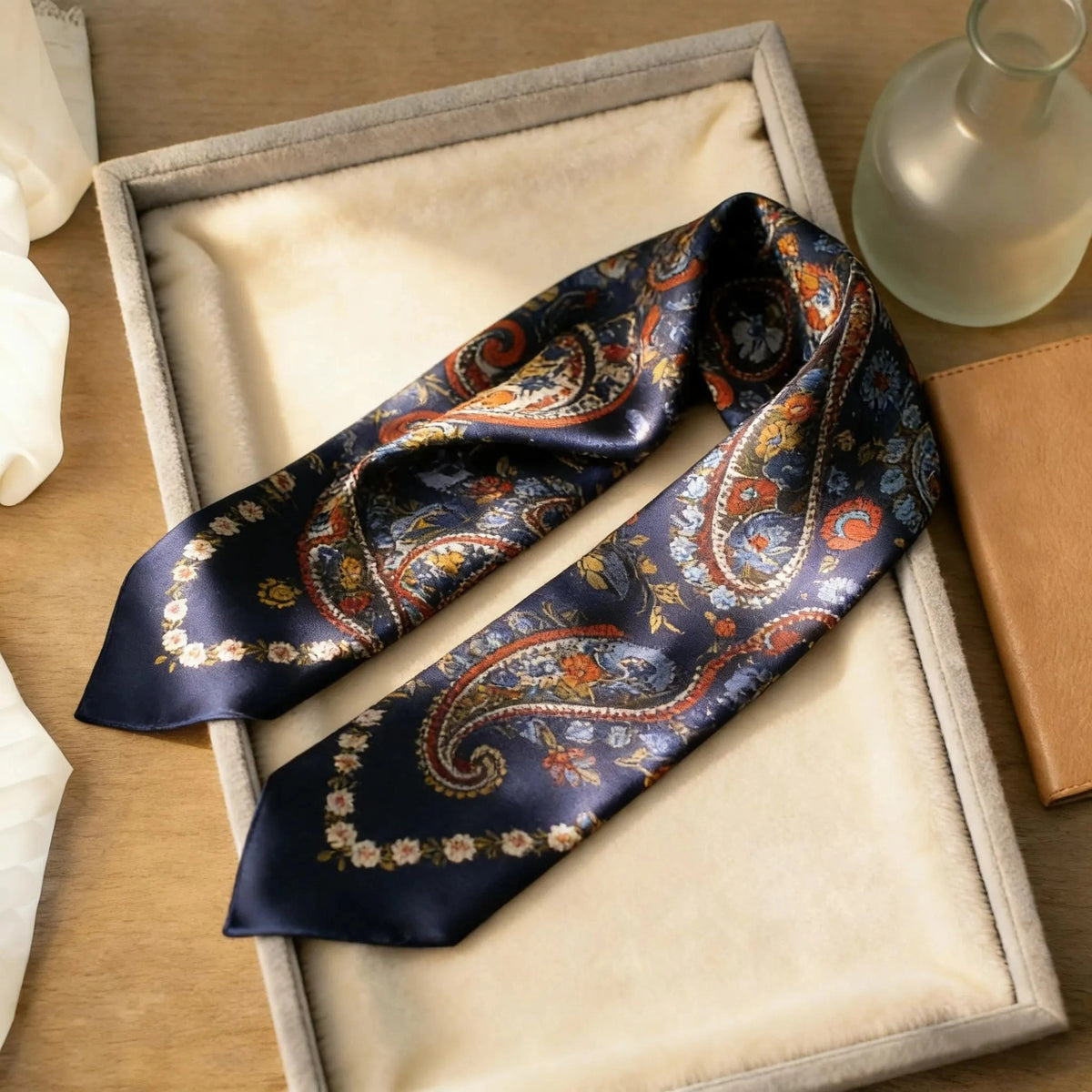 Twily Bandana Scarf - Blue