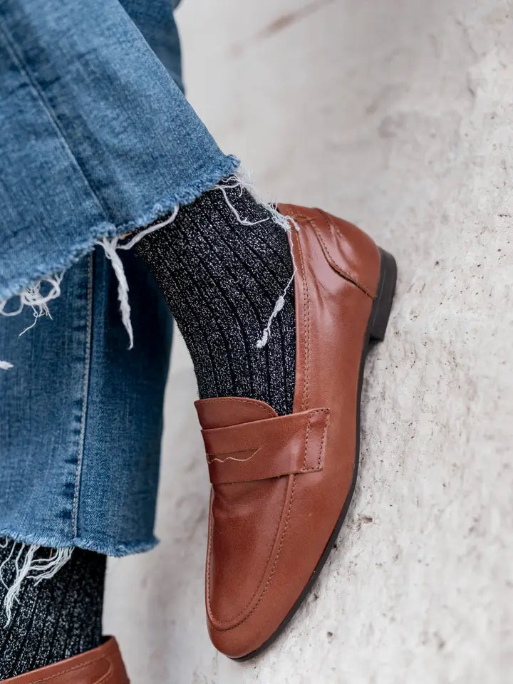 Toledo Penny Loafer - Chestnut