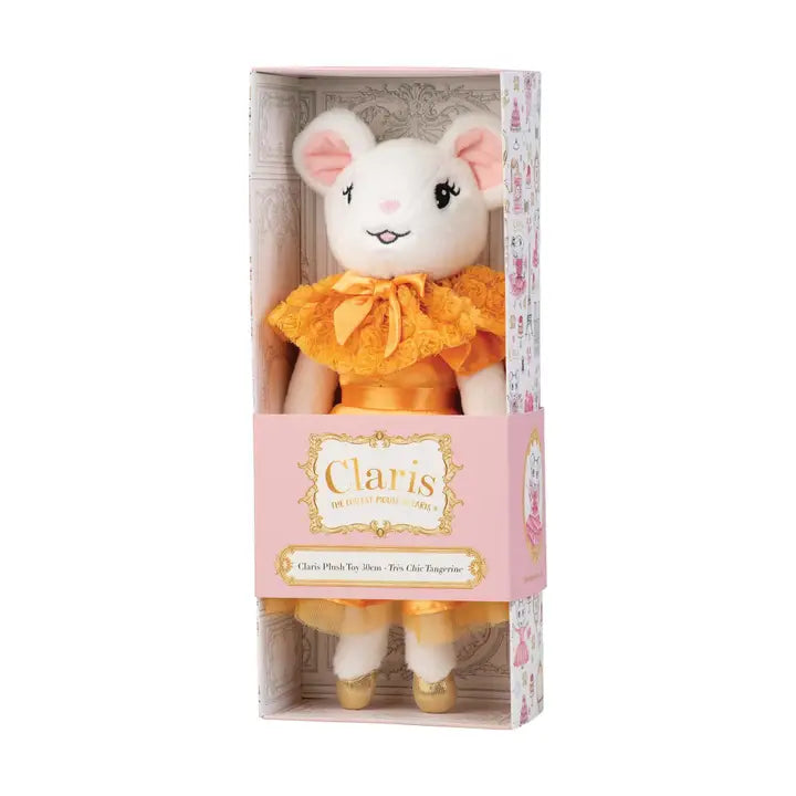 Claris The Mouse - Tres Chic Tangerine Plush 12" Doll