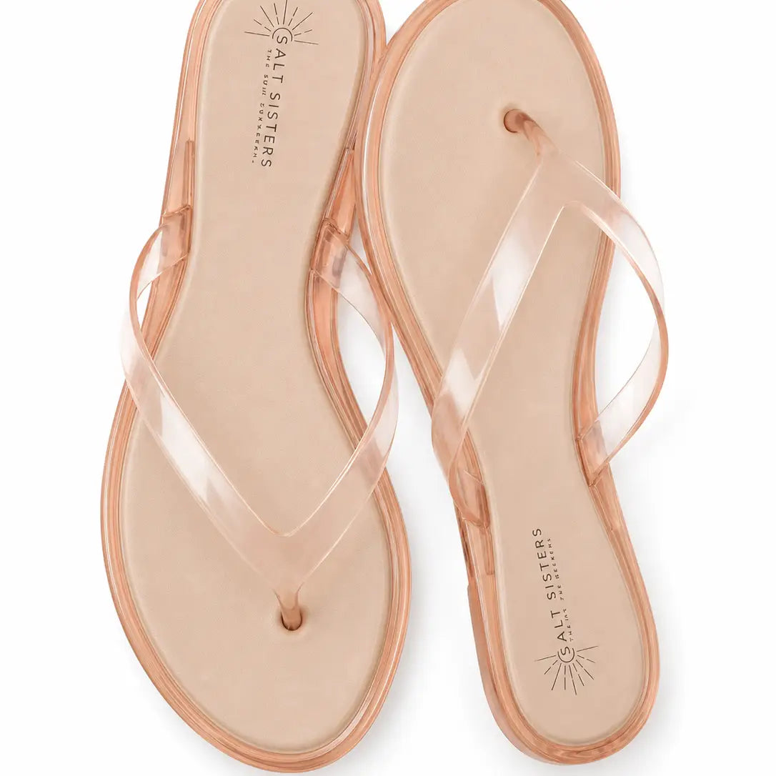 Sunwave Clear Jelly Sandal - Blush