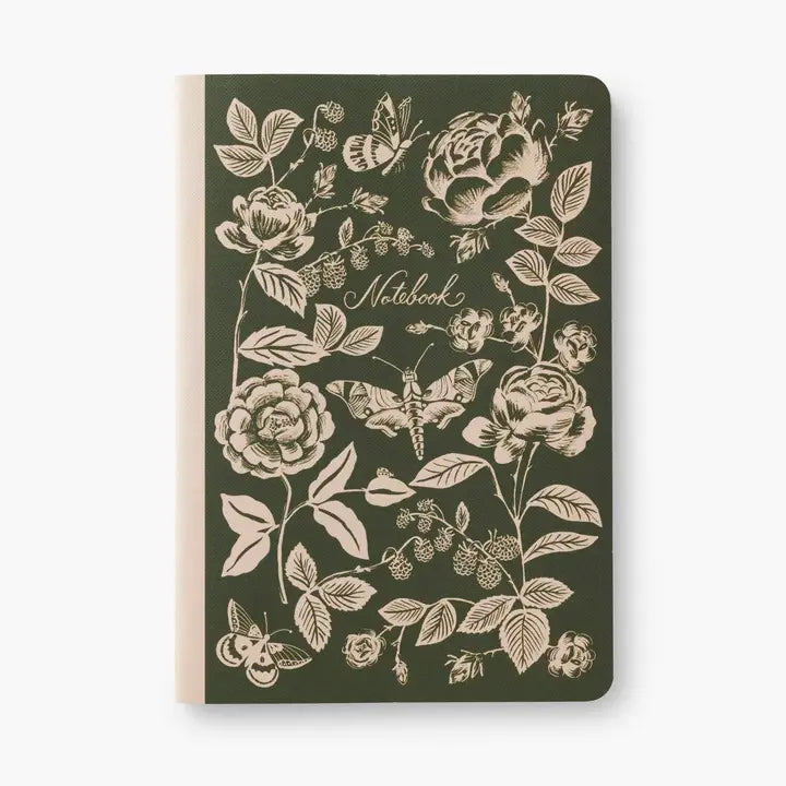 Rifle Paper Co. - Assorted Set of 3 Notebooks - English Rose