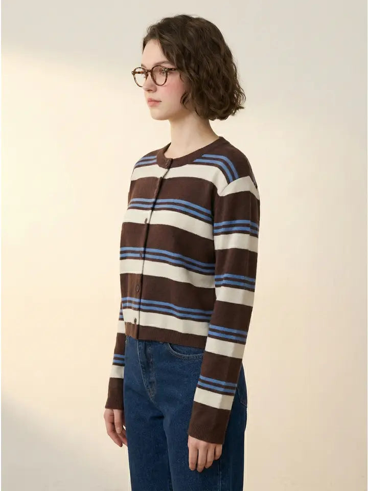 Gastonne Cardigan - Cafe