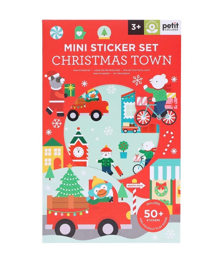 Mini Stickers Set - Christmas Town