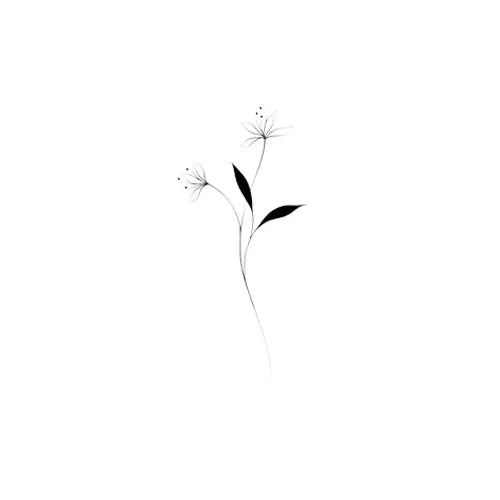 Tattly - A Flower Grows Tattoo Pair