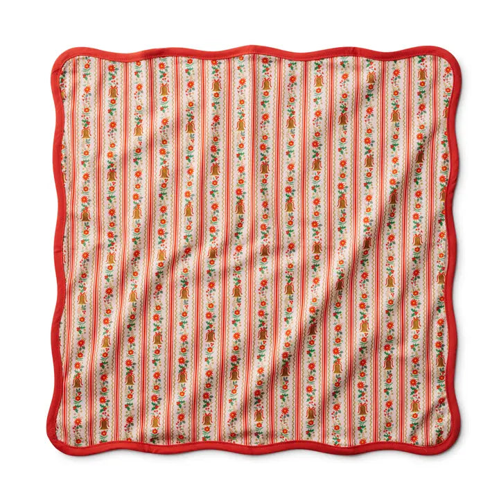 Rifle Paper Co. - Holly Jolly Cotton Napkins - Set of 4