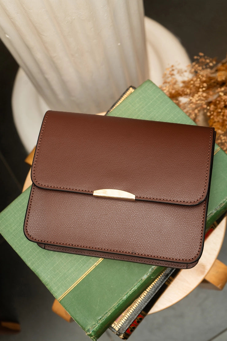 Manuela Palmellato Bag - Brown