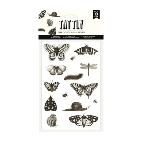 Tattly - NGA Insects Tattoo Sheet