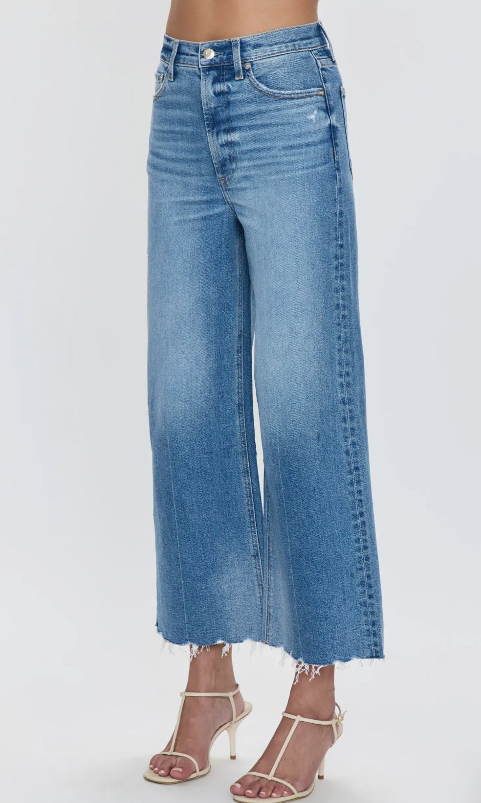 Pistola - Lana Rhythm Vintage Crop High Rise Ultra Wide Leg
