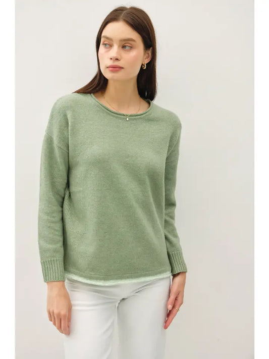 Cozy Sweater - Lime