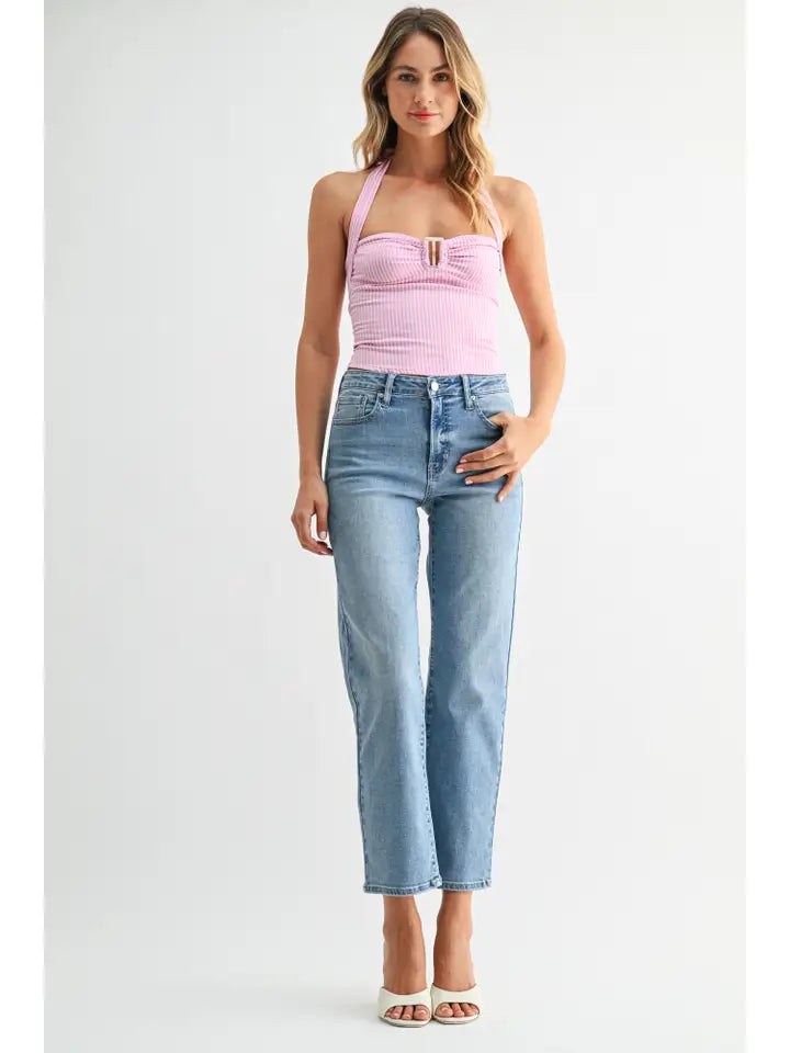 Vintage Straight Jeans - Medium Denim