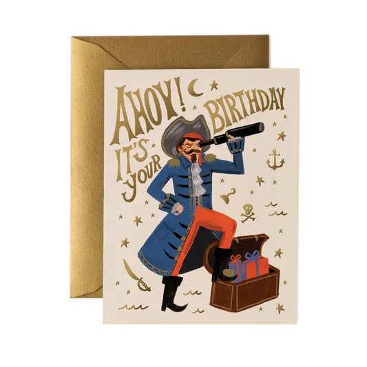 Rifle Paper Co. - Birthday Card - Pirate