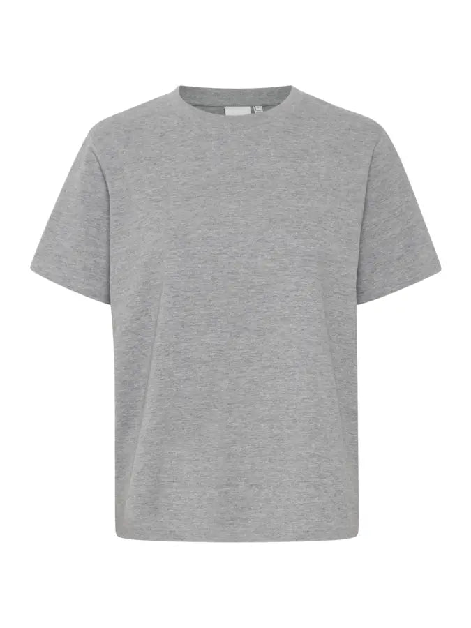 Palmer Loose Fit Tee - Grey Melange