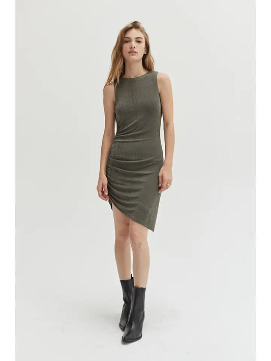 Esmeralda Mini Dress - Olive