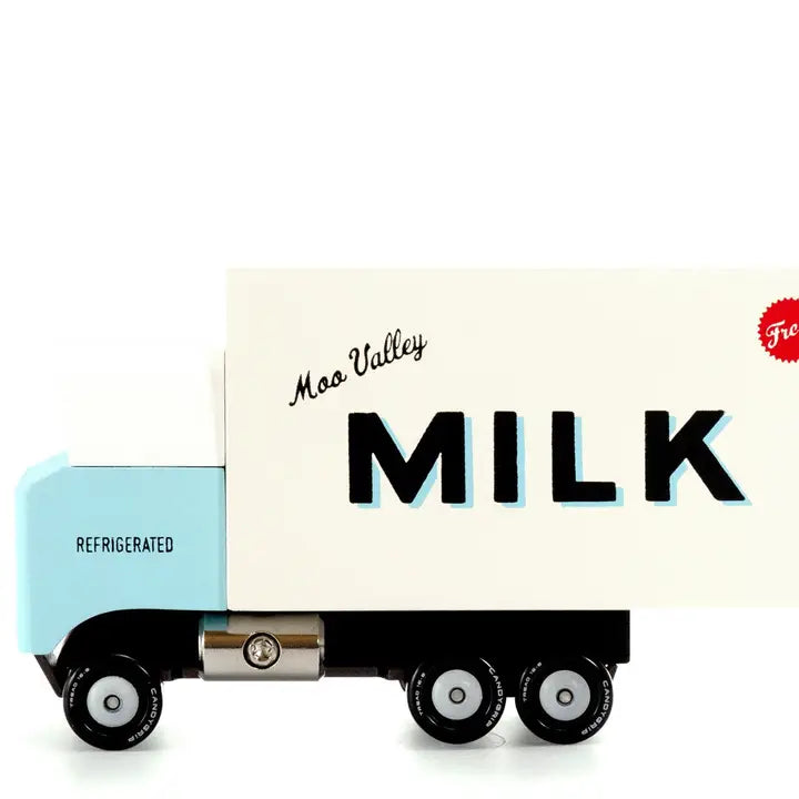 CandyLab Cars - Milk Truck