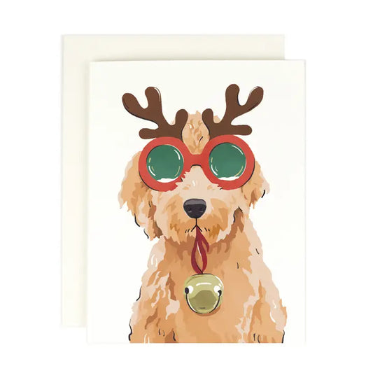 Reindeer Doodle Greeting Card