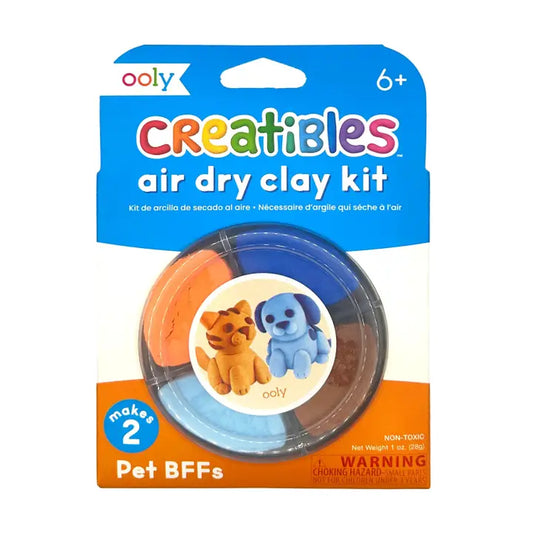 Ooly - Creatibles: Air Dry Clay Kit - Pet Pals