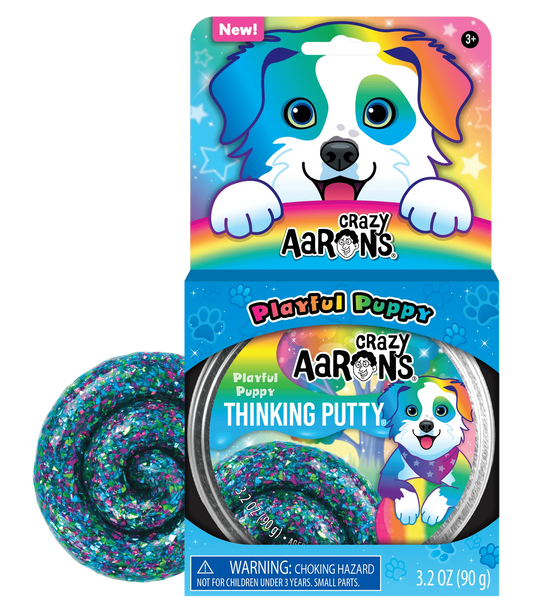 Crazy Aarons - Thinking Putty - Playful Puppy