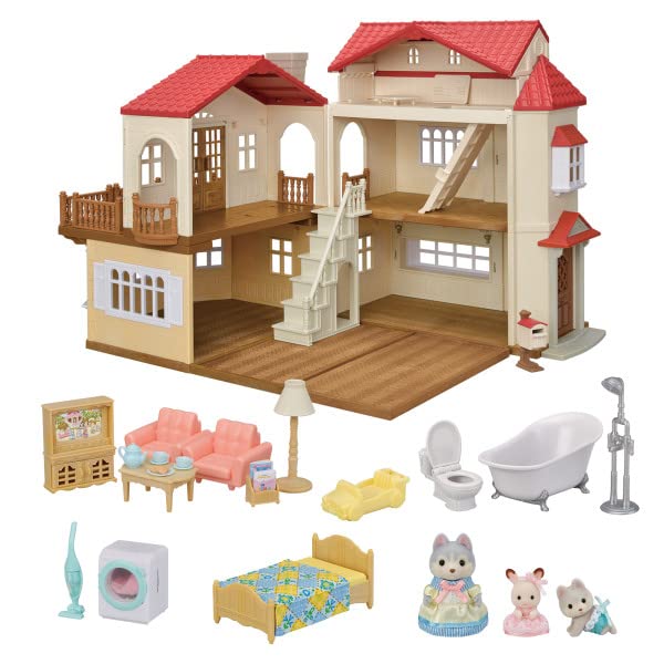 Calico Critters - Red Roof Country Home Gift Set