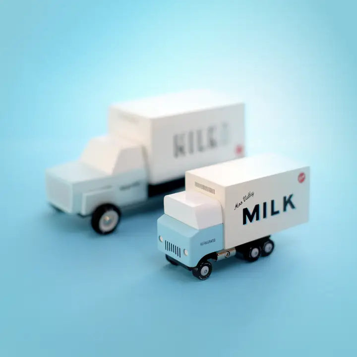 CandyLab Cars - Milk Truck