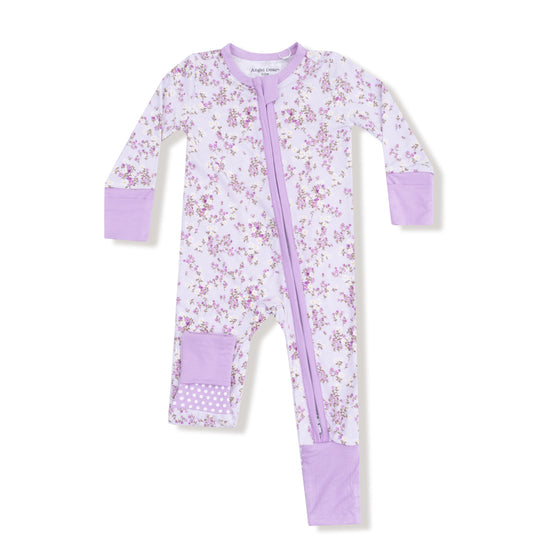 2 Way Zipper Romper - Sweet Dream Florals