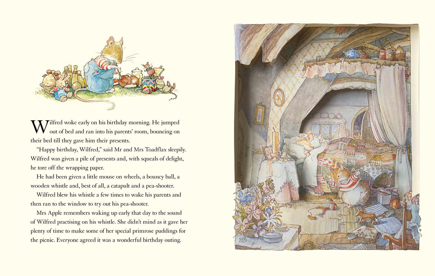 The Brambly Hedge - Pop-UpBook - Jill Barklem