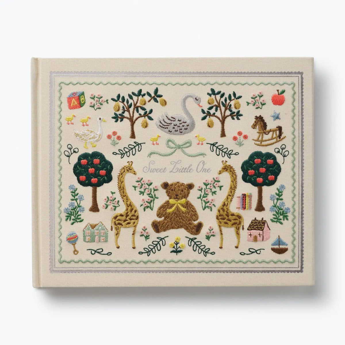 Rifle Paper Co. - Storybook Embroidered Baby Book