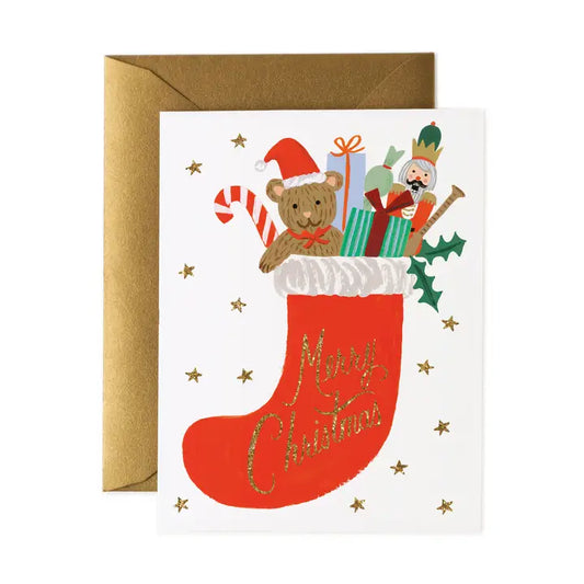 Rifle Paper Co. - Toy Stocking Card