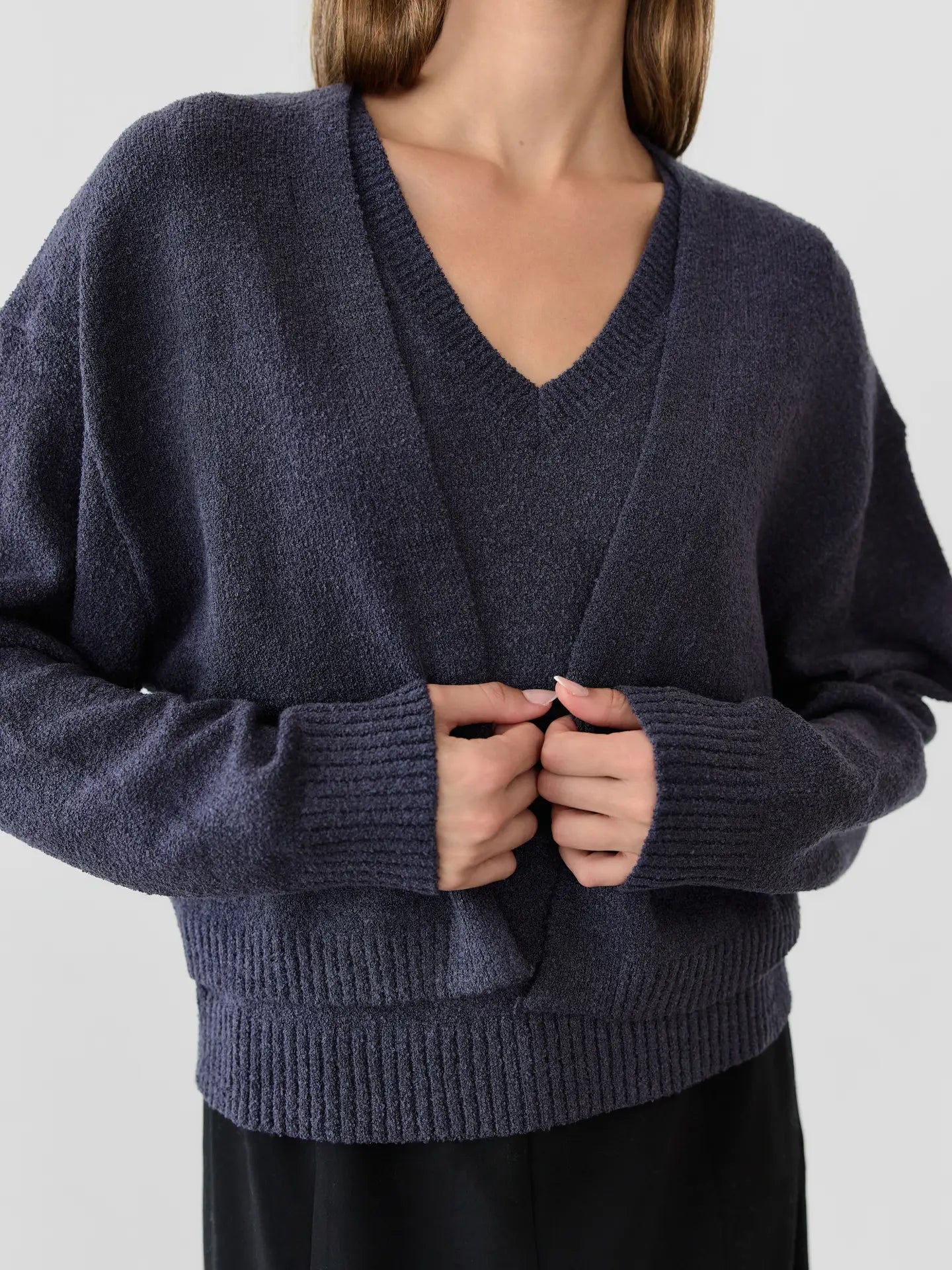 The Carrie Cardigan - Midnight Blue