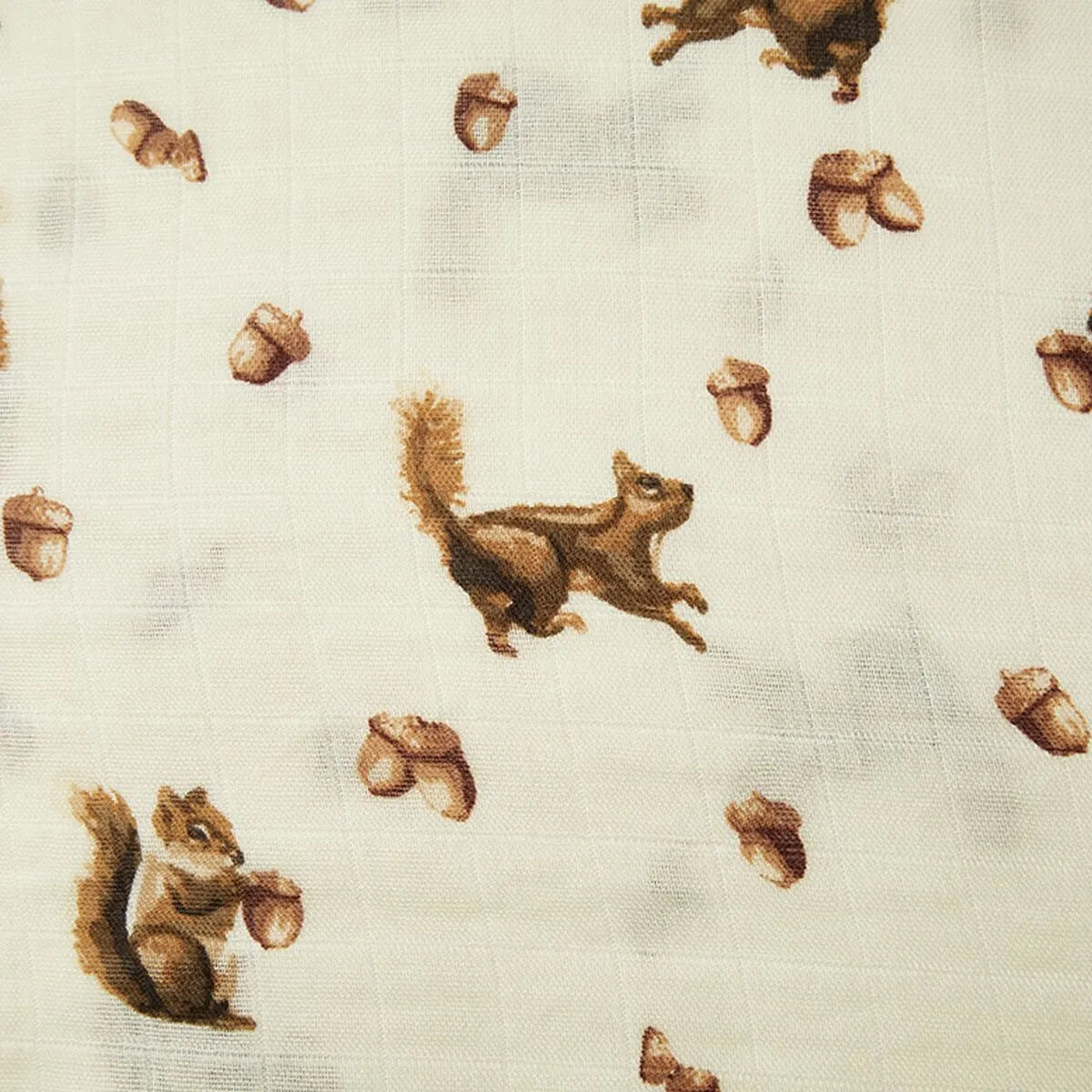 Milkbarn - Bamboo Burp Cloths -Chipmunks