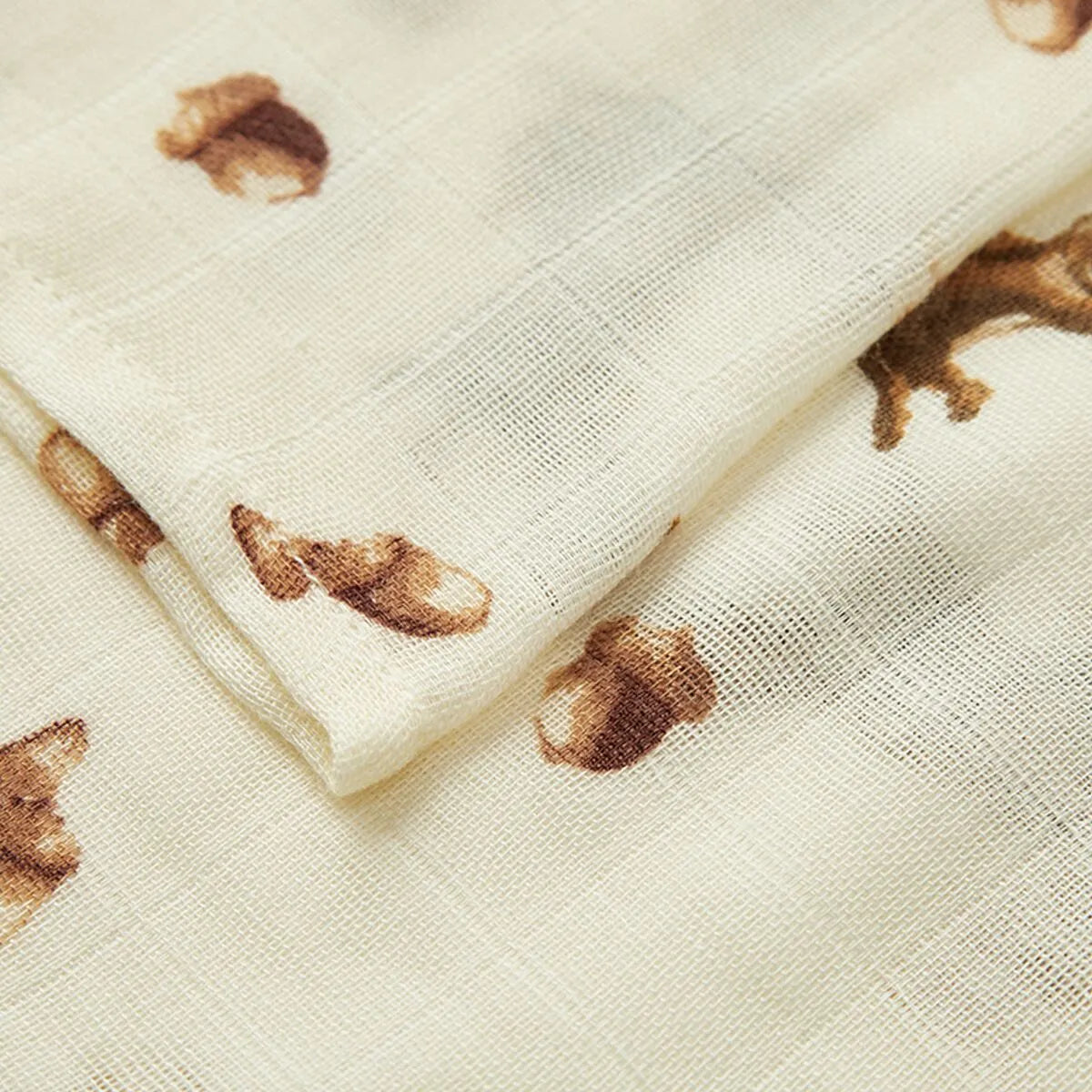 Milkbarn - Bamboo Swaddle - Chipmunks