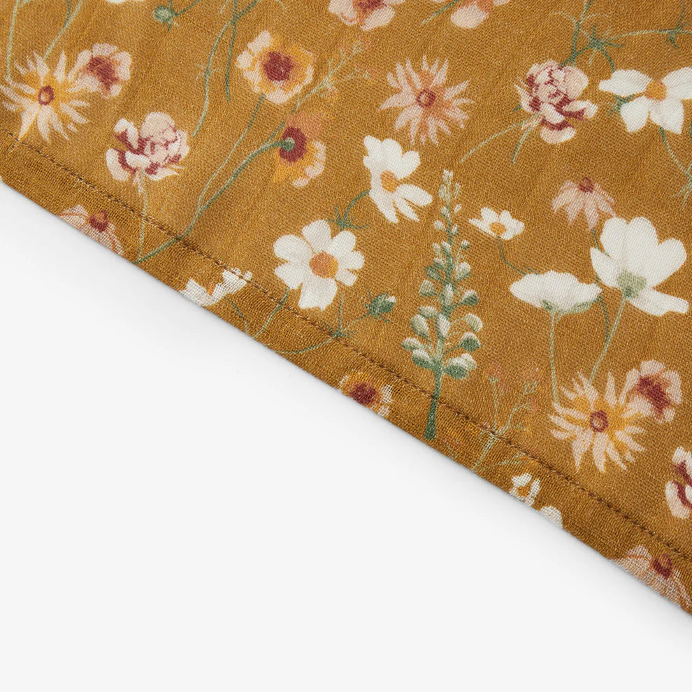 Milkbarn - Organic Muslin Burp Cloth Set - Wildflowers