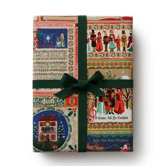 Rifle Paper Co. - Wrapping Roll - Christmas Carols