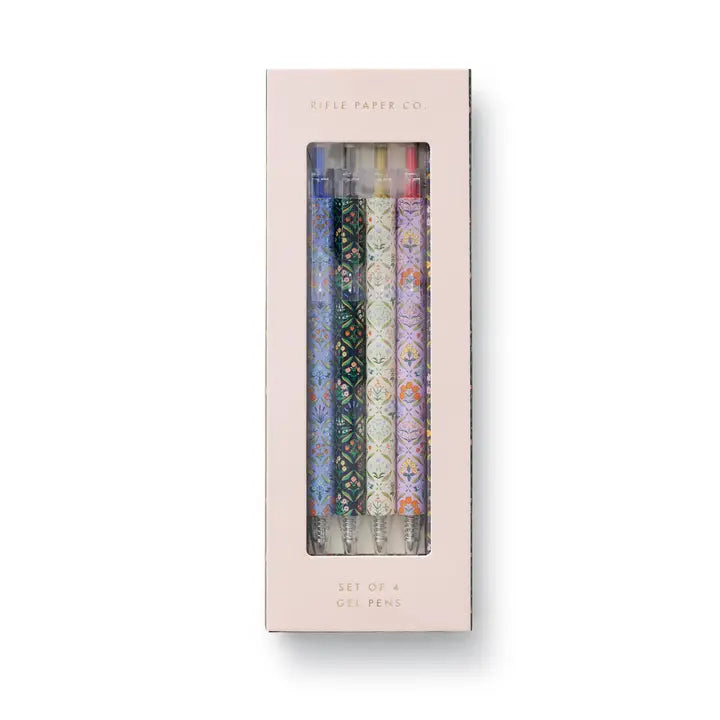 Rifle Paper Co. - Gel Pen Set of 4 - Estee
