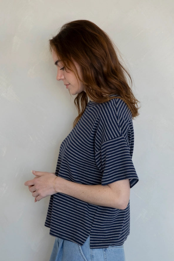 The Jaxon Top - Navy