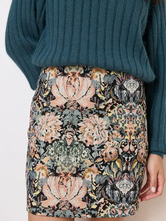 Short Jacquard Skirt - Tokyo