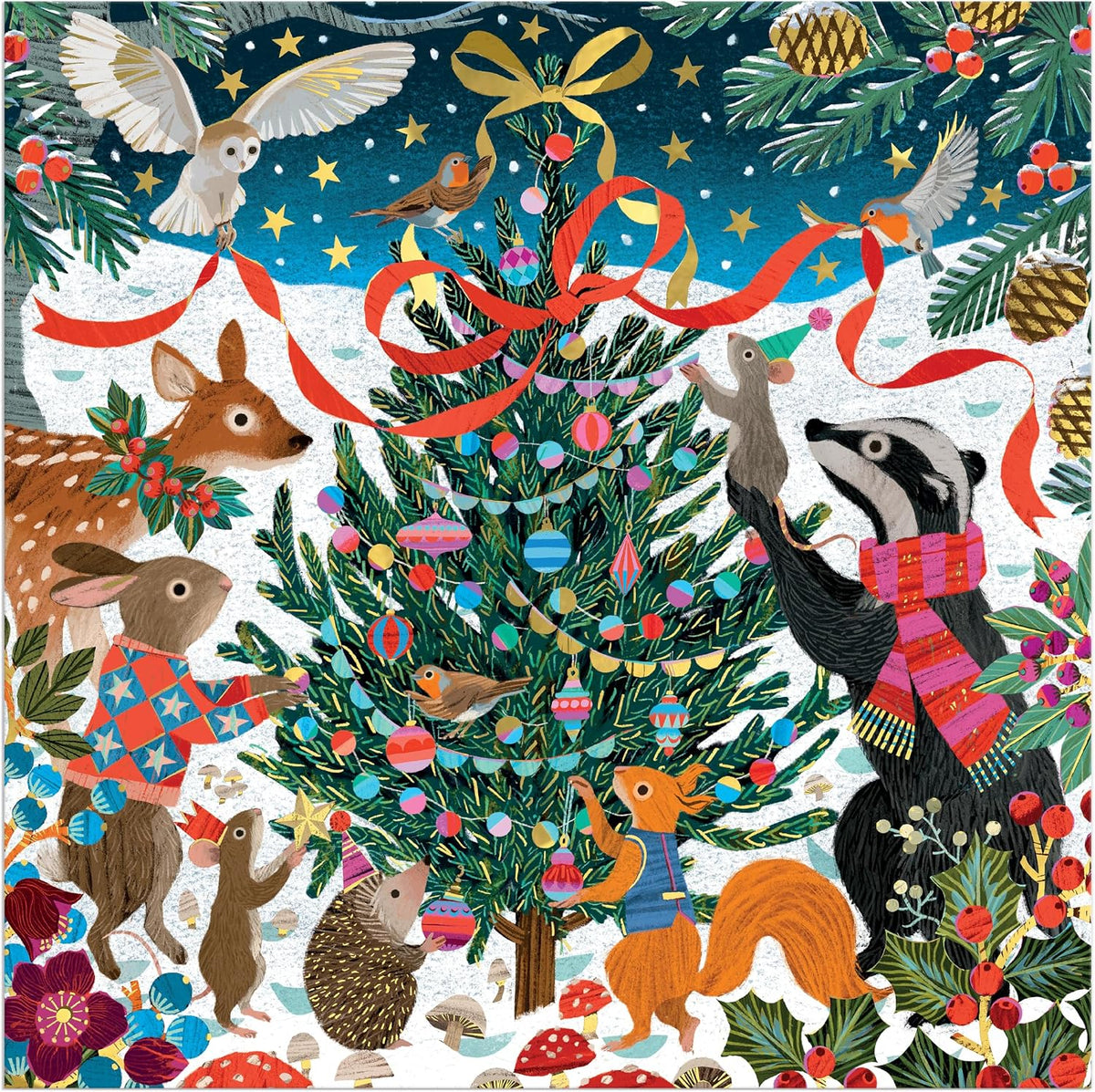 Michale Storrings - Woodland Merrymakers - 500 Pc Puzzle