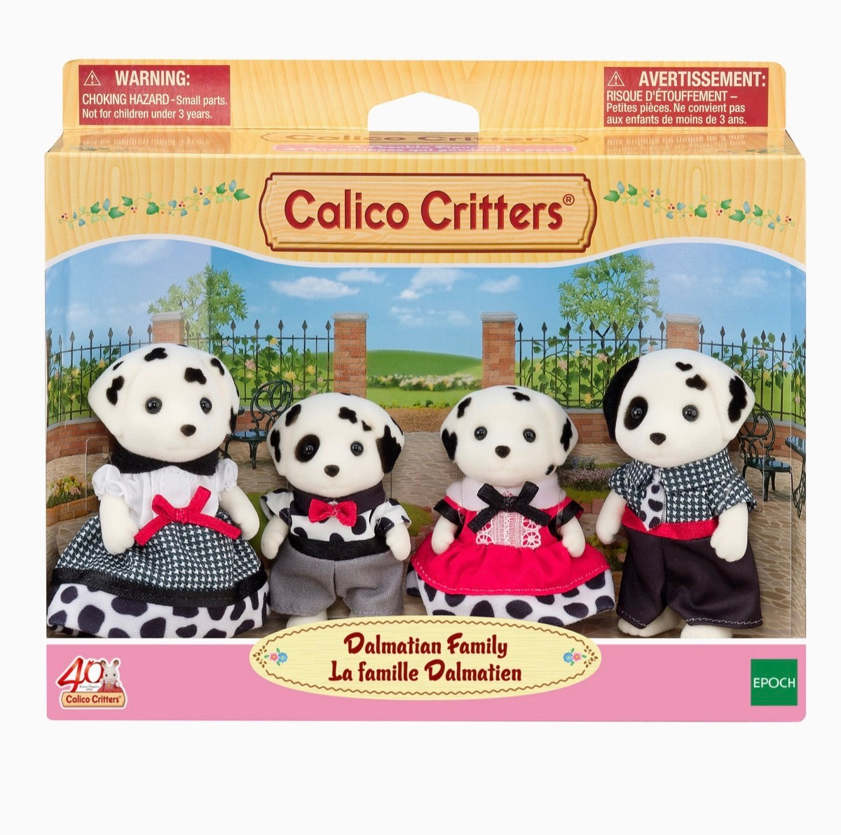 Calico Critters - Dalmatian Family