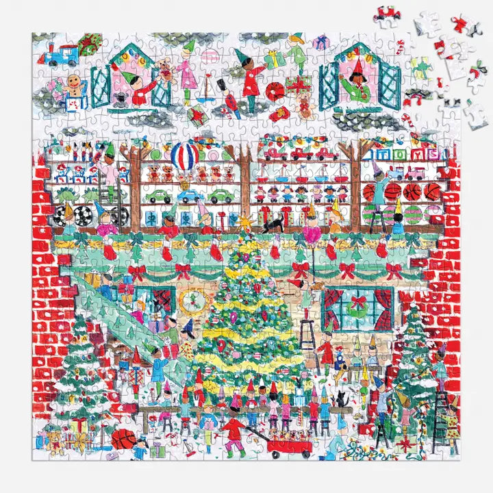 Michael Storrings - Toy Workshop - 500 Piece Puzzle