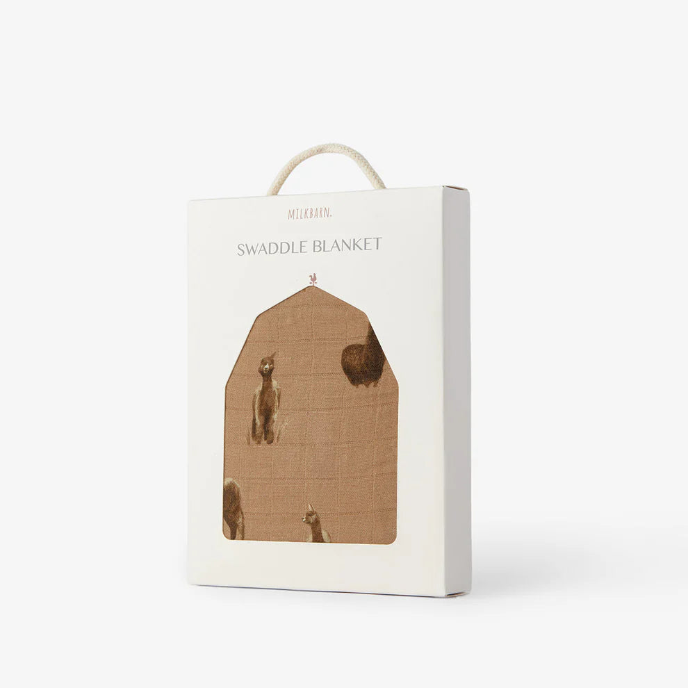 Milkbarn - Organic Swaddle - Alpaca