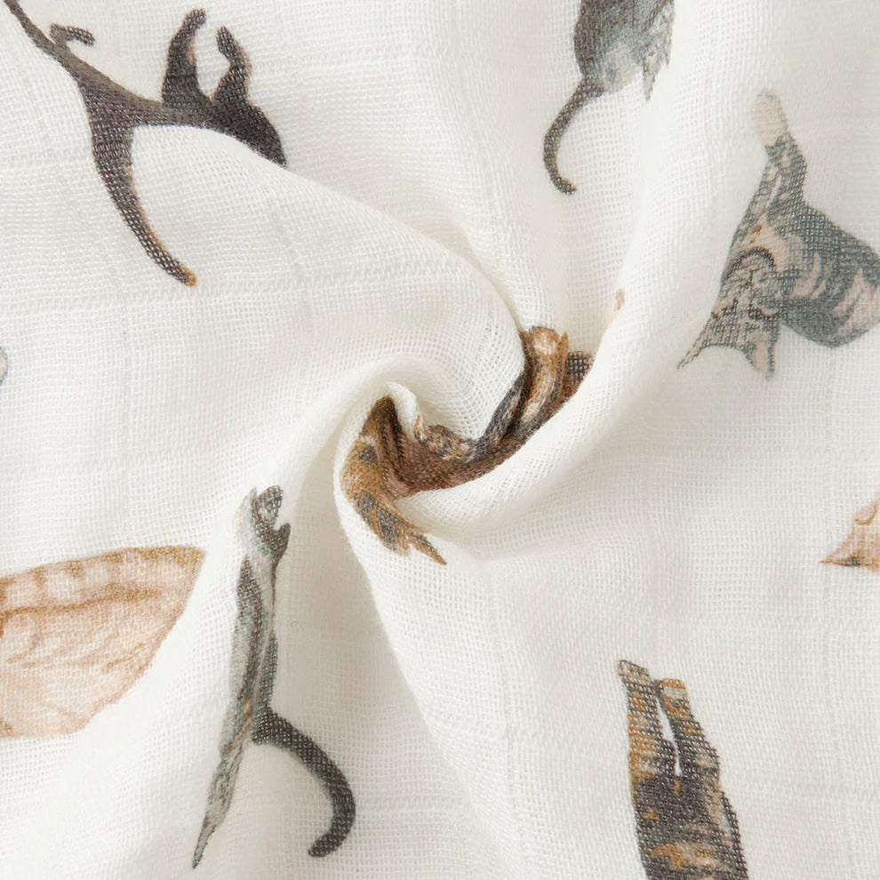 Milkbarn - Organic Swaddle - Cat