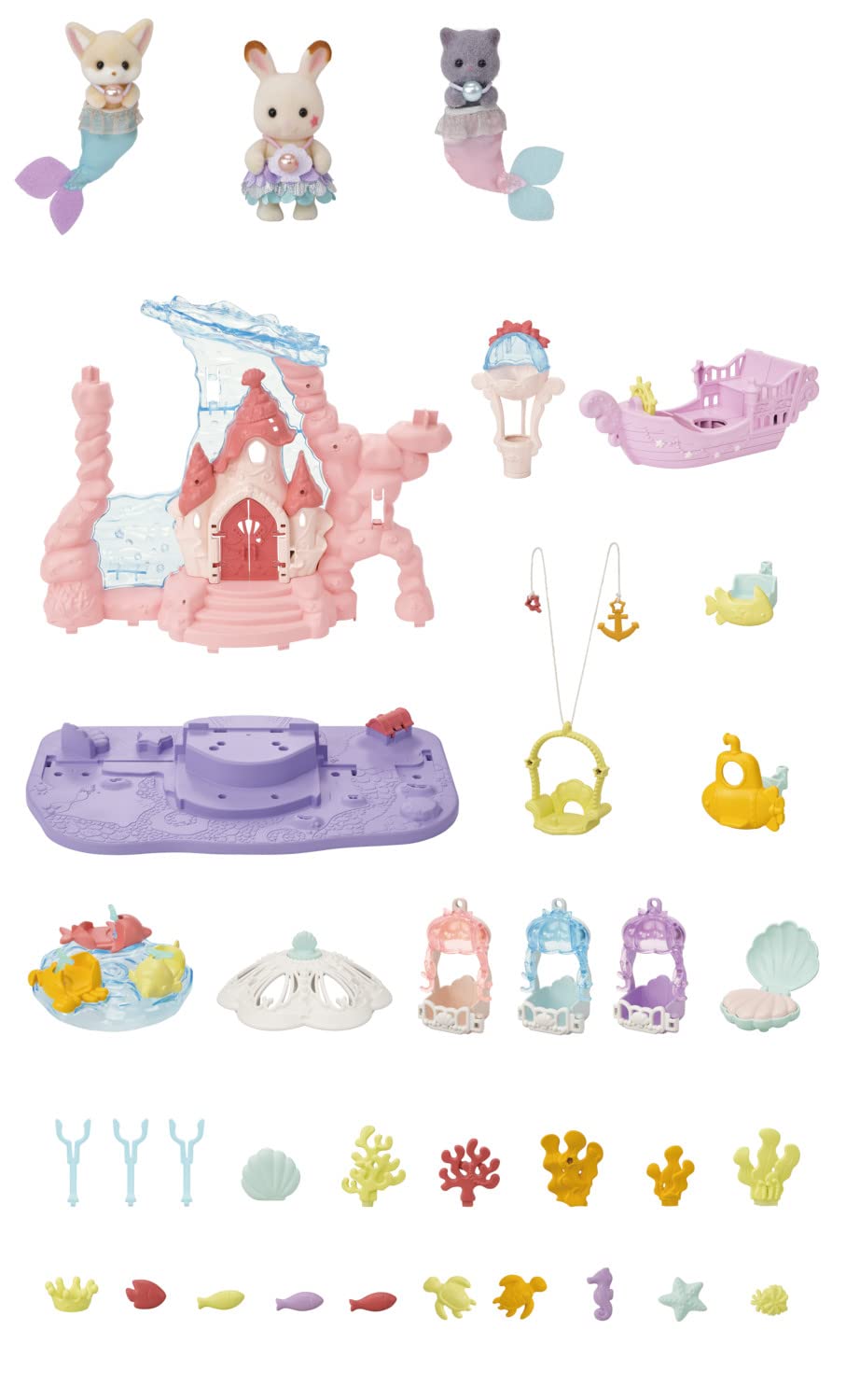 Calico Critters - Baby Mermaid Castle