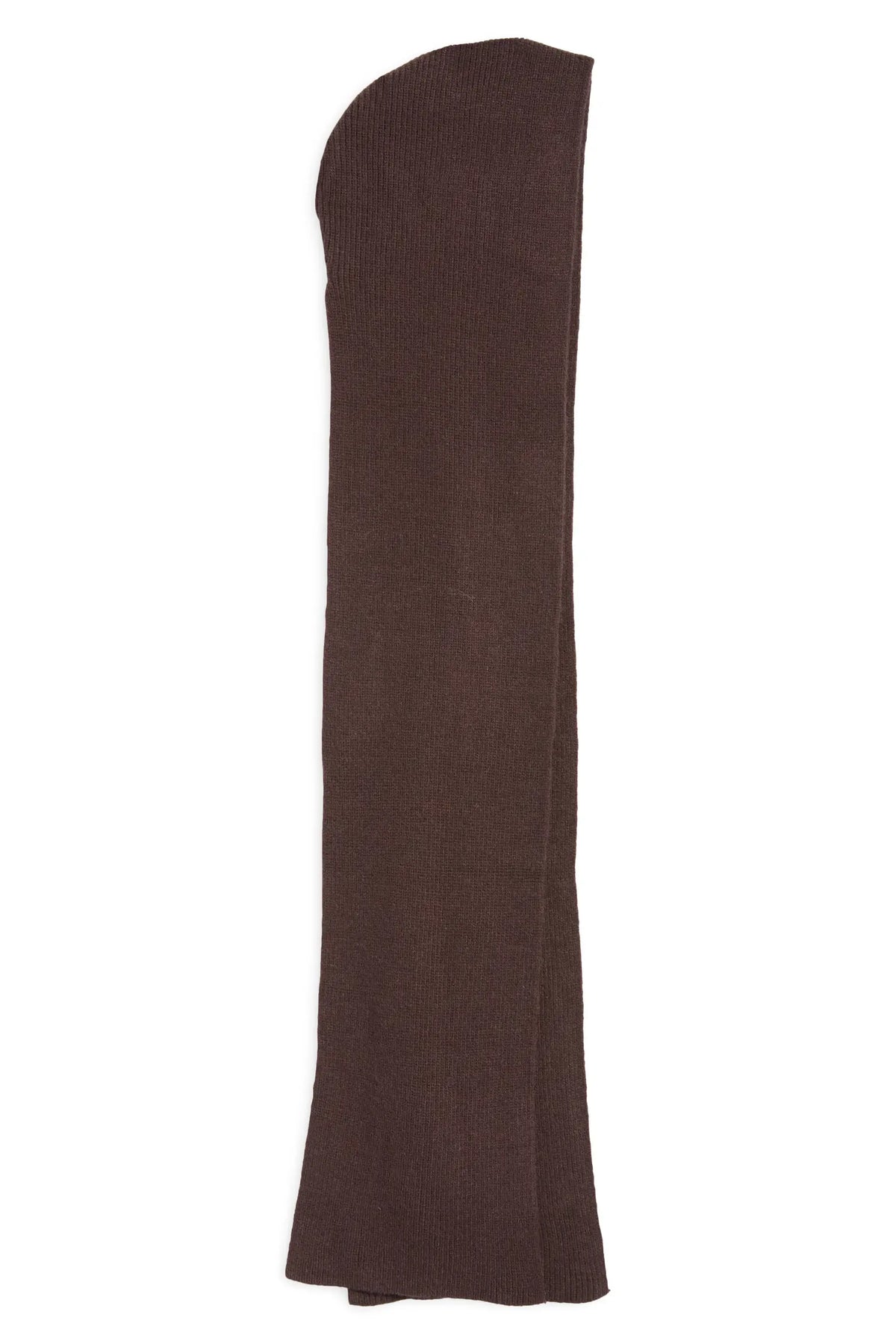 Gentle Hooded Scarf - Chocolate