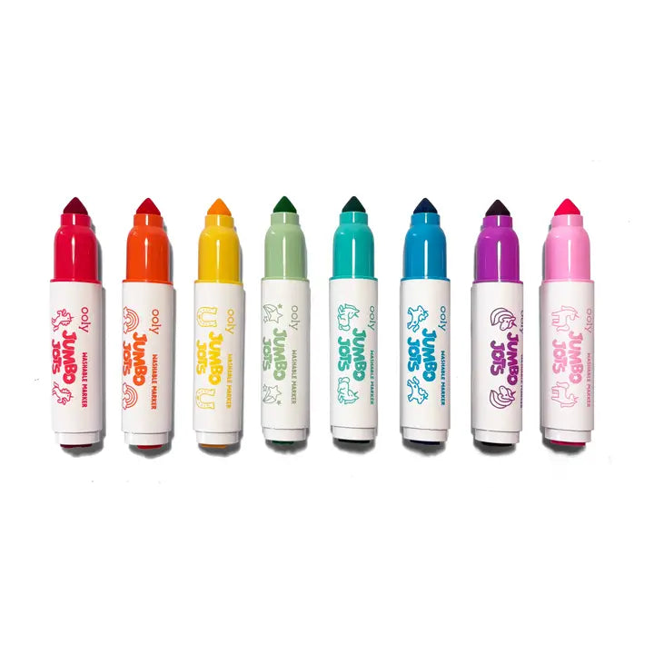 OOLY - Jumbo Jots Dual Tip Unicorn Markers - Set of 8