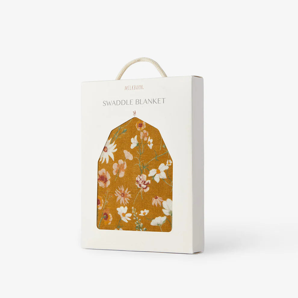 Milkbarn - Bamboo Swaddle - Wildflower