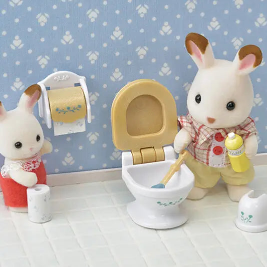 Calico Critters - Country Bathroom Set