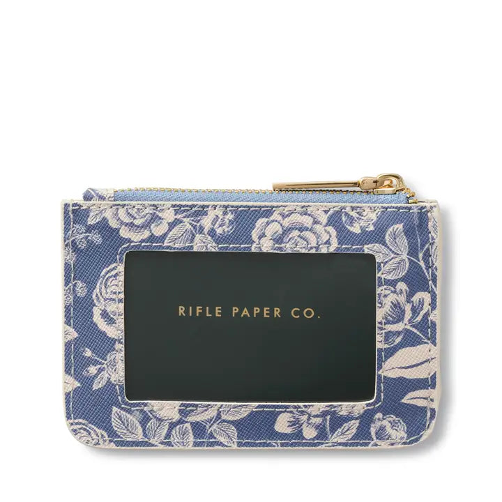 Rifle Paper Co. - Key Ring Card Case - English Rose